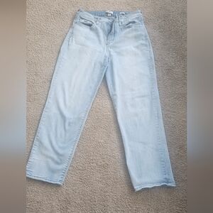 Nine West Blue Straight Leg Denim Jeans